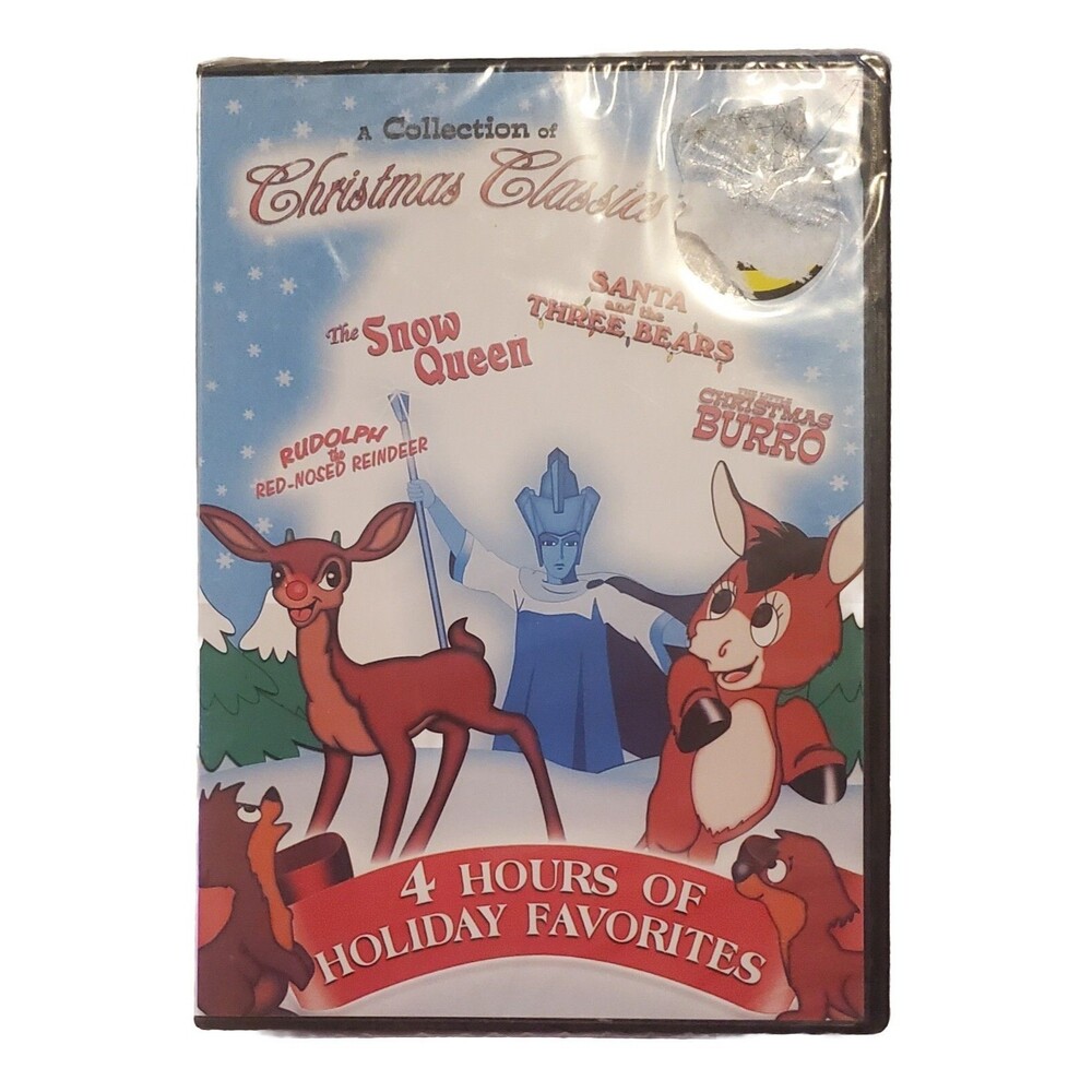 A Collection of Christmas Classics DVD - 4 HRS ANIMATED CHRISTMAS CLASSICS NEW